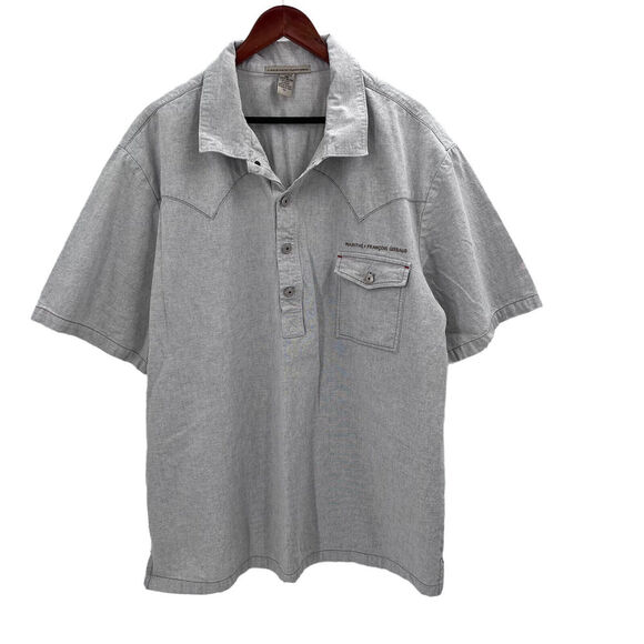 Marithe Francois Girbaud Other - Vintage 80s Le Jean De Marithe Francois Girbaud Jean Shirt